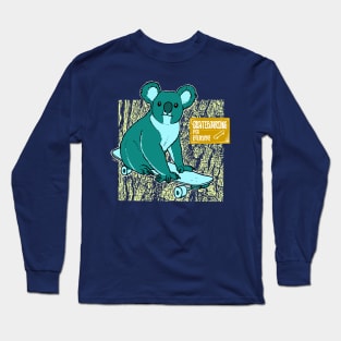 Koala - Skateboarding for everyone Long Sleeve T-Shirt